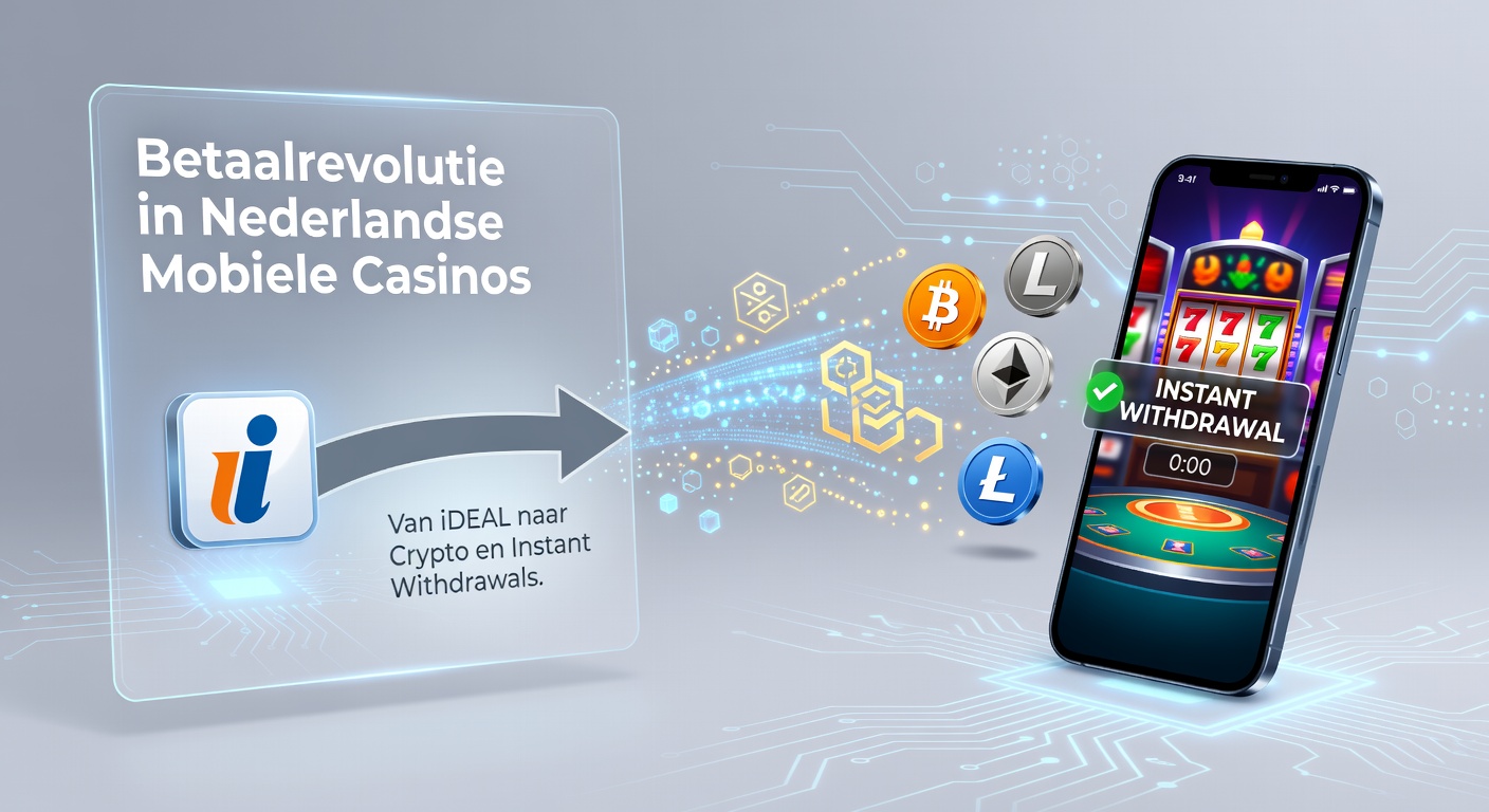 Grafiek met stijgende lijnen van crypto-adoptie en instant withdrawal tijden in mobiele casino apps