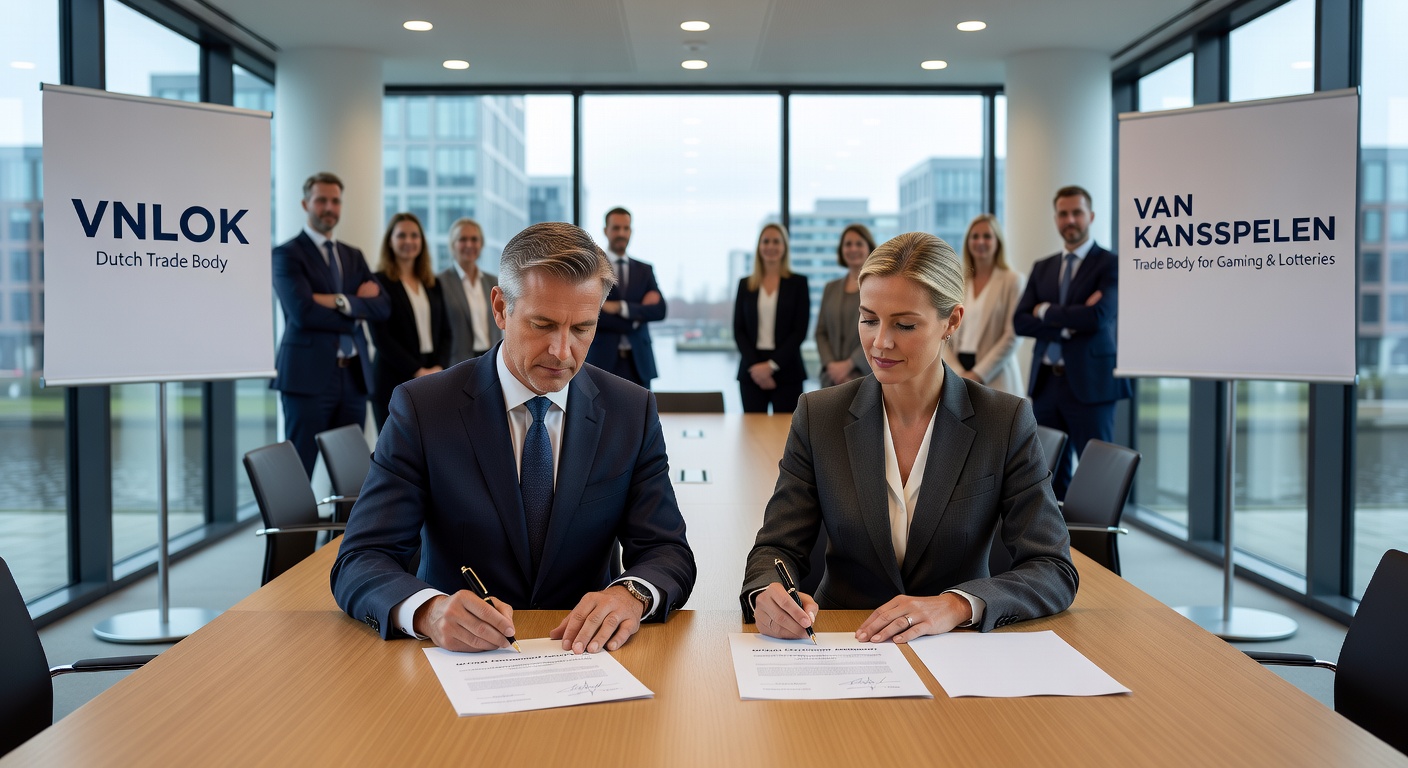 Grafiek met dalende belastingopbrengsten en stijgende illegale gokactiviteiten in Nederland, gebaseerd op KSA-data uit 2025