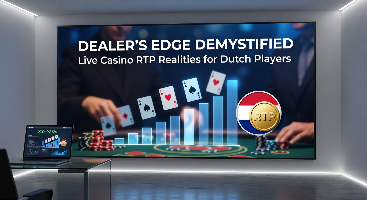 Live casino tafel met dealer en spelerskaarten, symboliserend huisvoordeel in blackjack