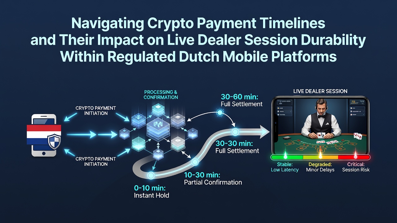 Crypto betalingsprocessen en live dealer sessies op Nederlandse mobiele platforms